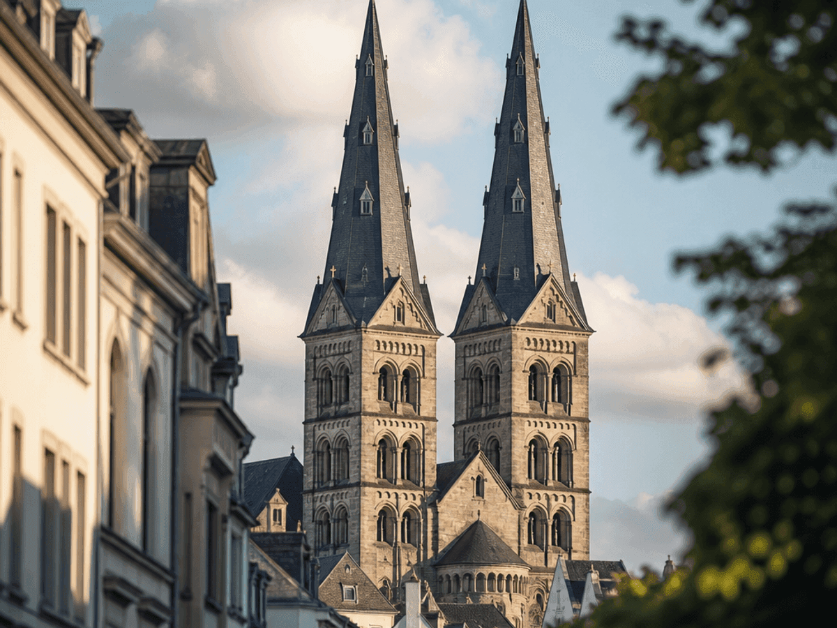 Bonner Münster als Wahrzeichen für den Einsatzort Bonn