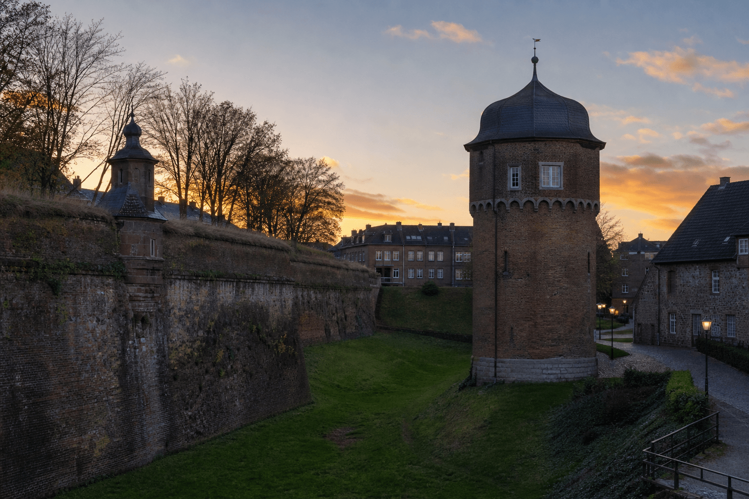 Zitadelle als Wahrzeichen für den Einsatzort Jülich