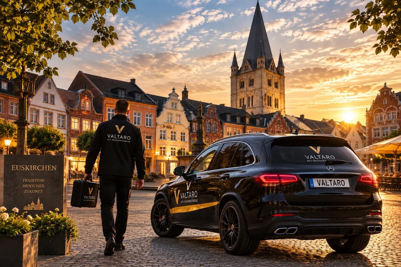 KFZ-Gutachter Euskirchen: VALTARO vor Ort am Wahrzeichen