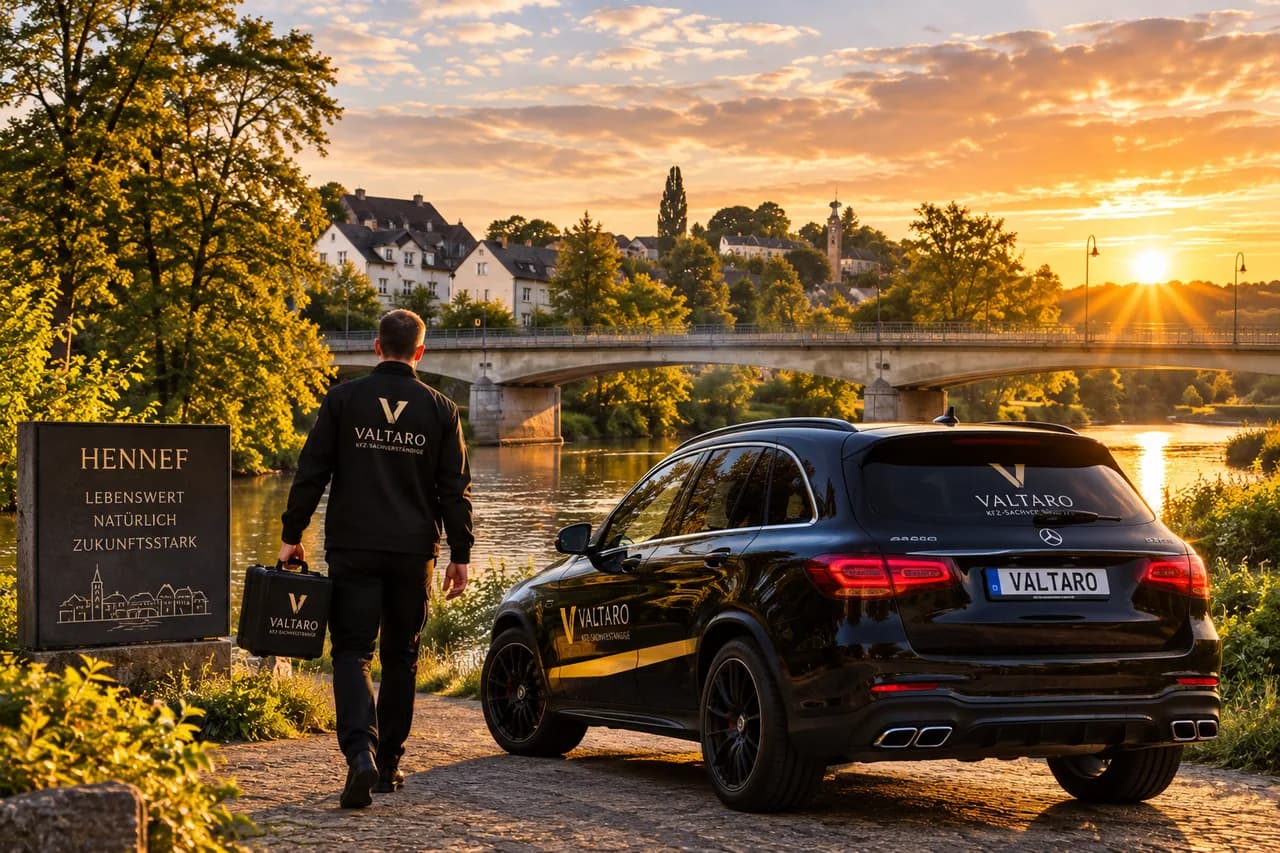 KFZ-Gutachter Hennef: VALTARO vor Ort am Wahrzeichen